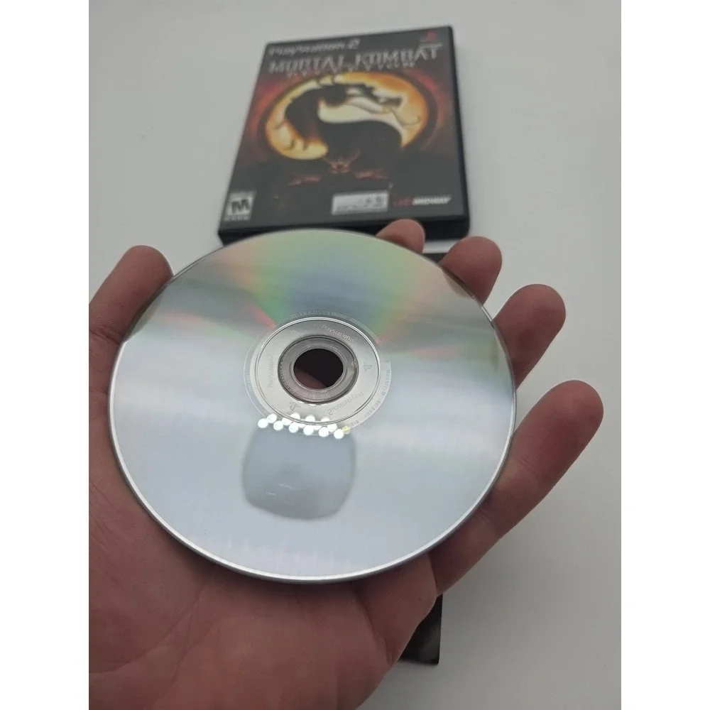Mortal Kombat Deception Sony PlayStation 2 Video Game with Complete Manual
